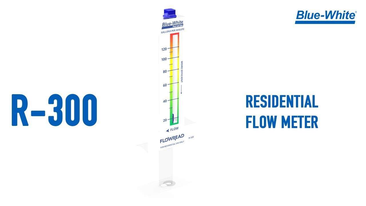 视频Thumbnail: FLOWREAD™ R-300 Pool Efficiency Flowmeter - Affordable, effective, and easy to install