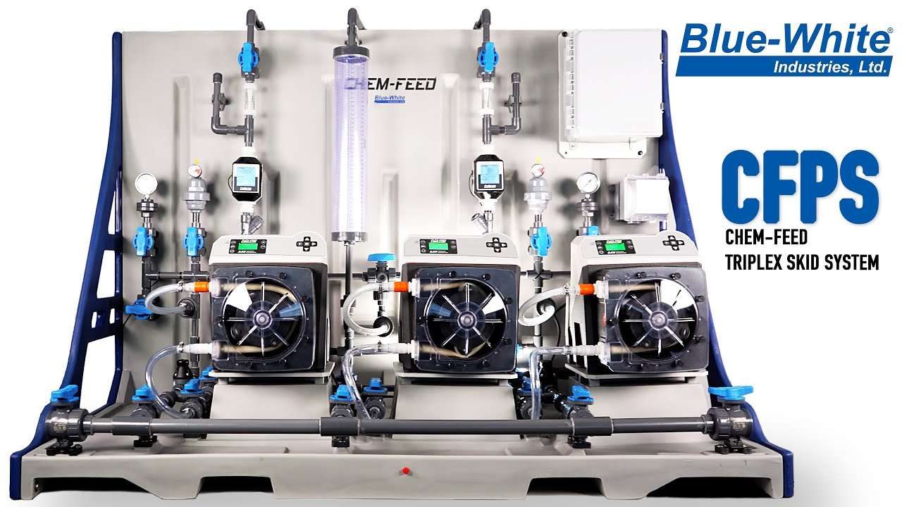 视频Thumbnail: The CHEM-FEED® Triplex Skid System